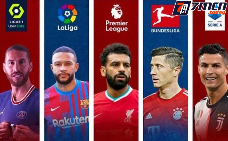 7M cung cấp lịch thi đấu cho nhiều giải uy tín